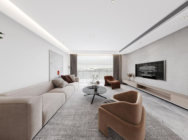 萬科金域藍(lán)灣李小姐的家