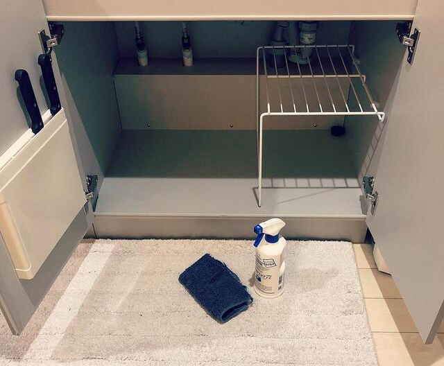 一直被忽視的水槽柜，竟可以收納這么多物品