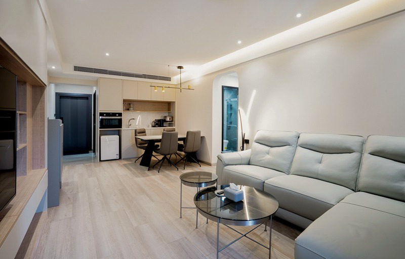 北歐風(fēng)格裝修設(shè)計，減少墻體存在，讓家更寬敞！