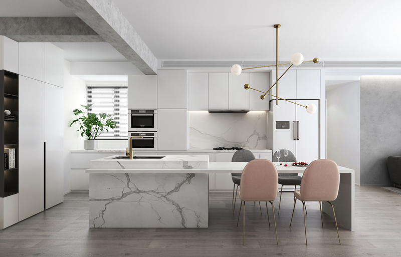 點(diǎn)綴灰粉色系，不一樣的簡(jiǎn)約