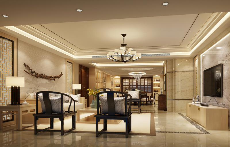 沉著穩(wěn)重又大氣的新中式風(fēng)格