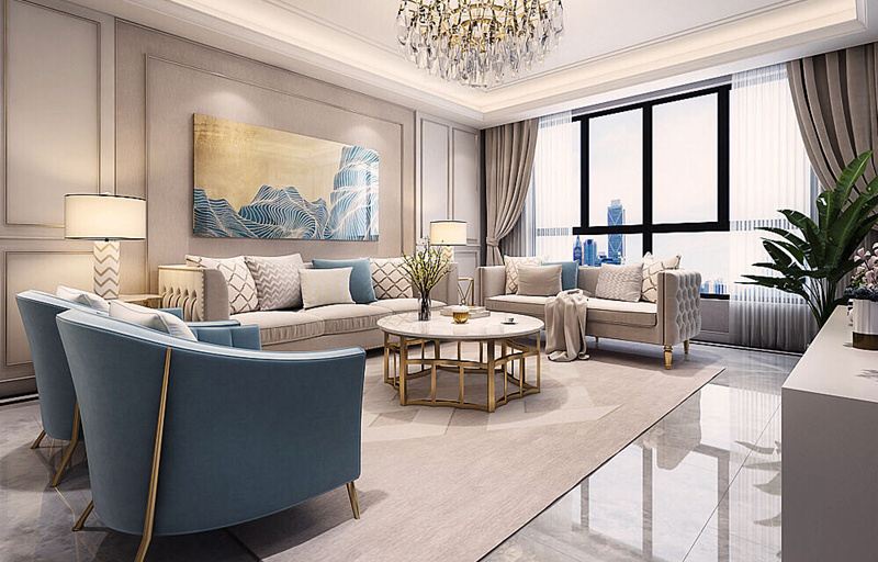 城市山林159平美式輕奢