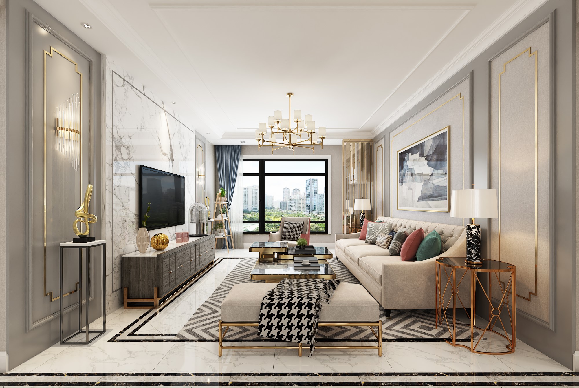 云璽錦庭119平現(xiàn)代輕奢