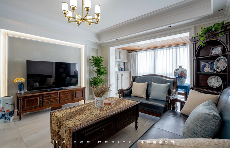 東方園博苑 150㎡ 美式風(fēng)格裝修