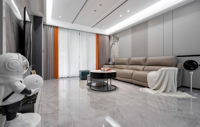 京基御景半山132m2現(xiàn)代簡(jiǎn)約，大好風(fēng)光