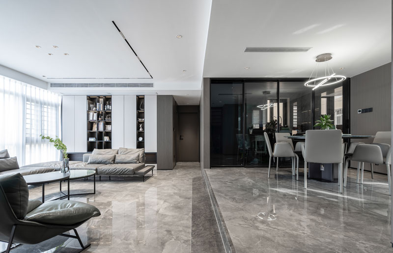 云頂嘉園220㎡現(xiàn)代簡約風(fēng)格