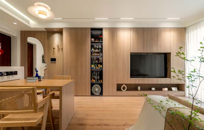 龍華·壹城中心璞譽府84m2侘寂奶油風，萬物生長