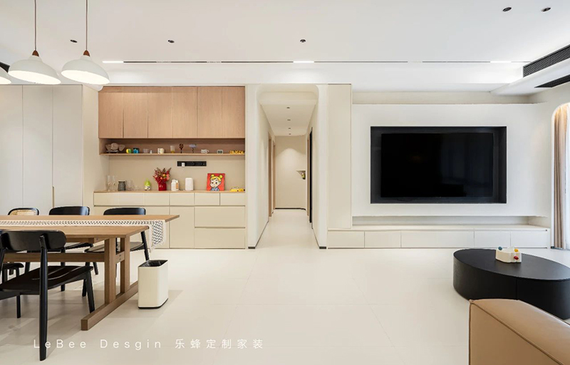 仁山智水160㎡現(xiàn)代奶油風(fēng)