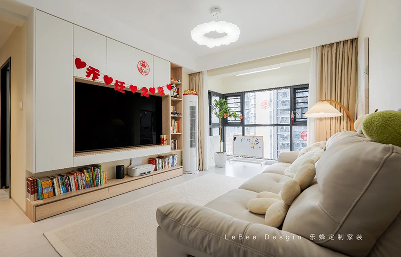 荷棠里86㎡原木風(fēng)