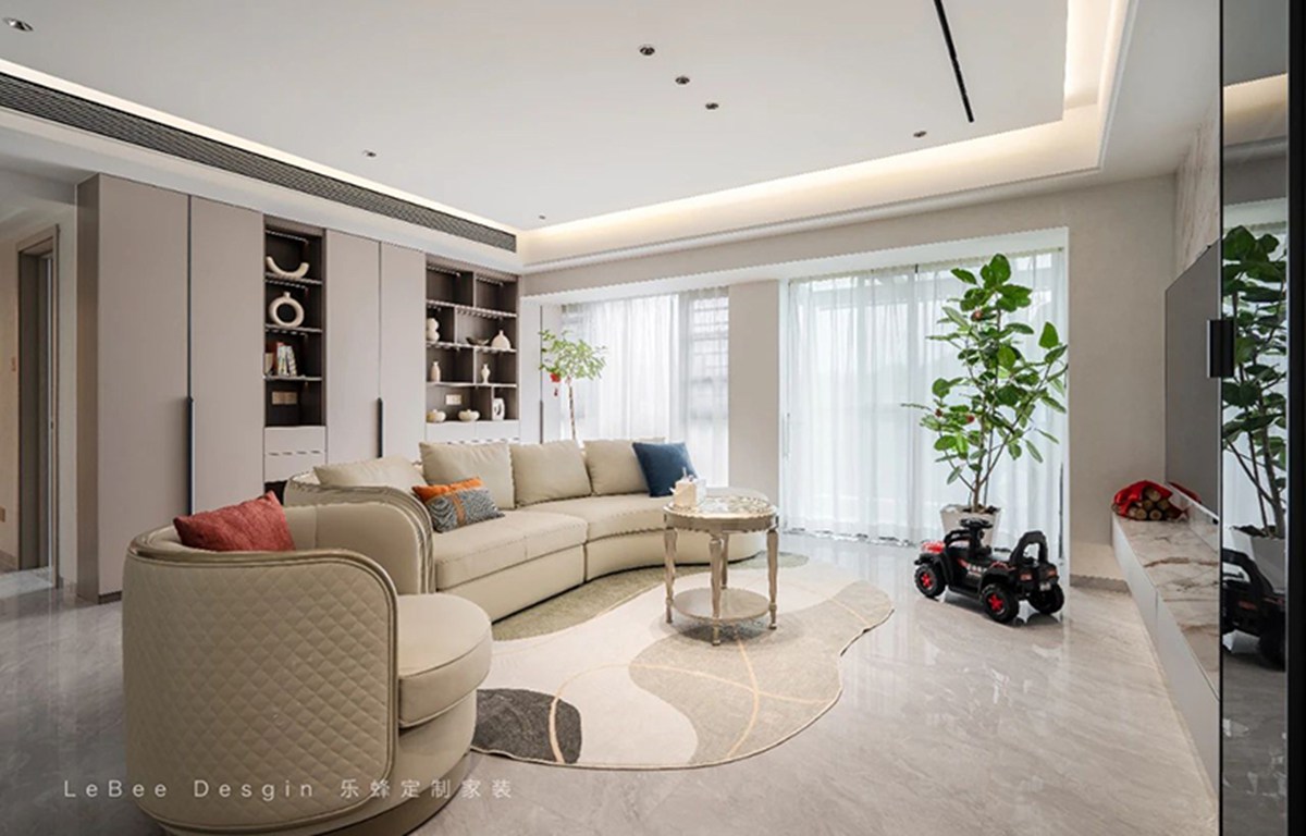 陽光天建城160㎡簡約輕奢風