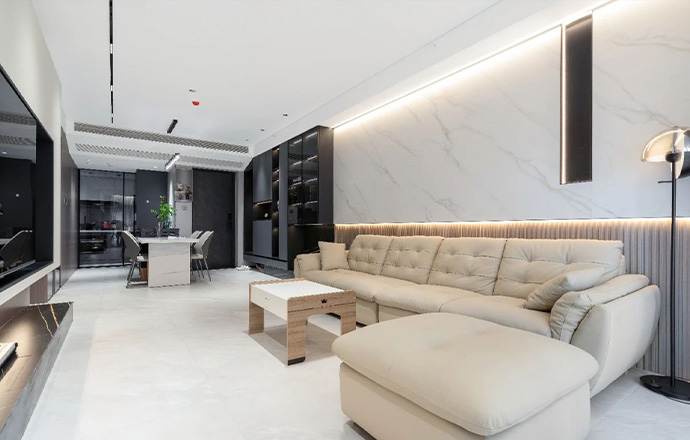 深圳·京基水貝|現(xiàn)代輕奢風(fēng)，110實現(xiàn)150㎡的居住自由，狠狠羨慕了！