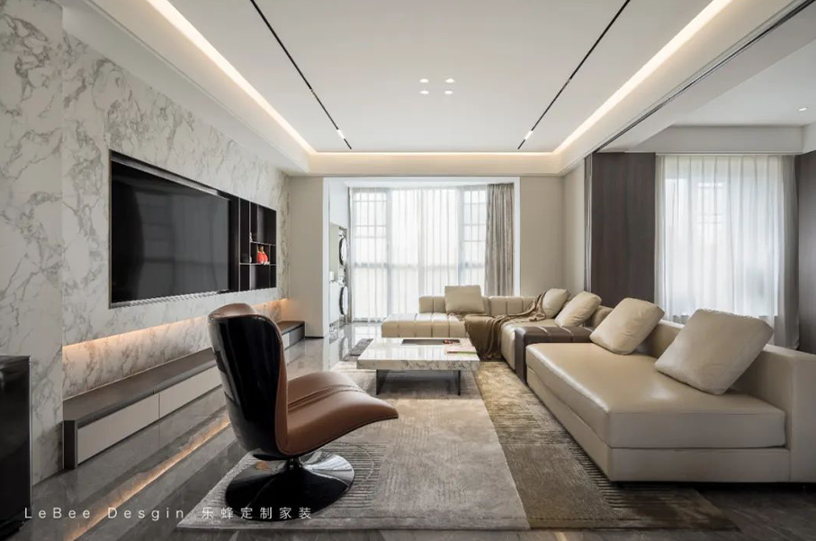 深圳·雍華府 | 現(xiàn)代輕奢127㎡：打破空間界限，重構(gòu)生活美學(xué)